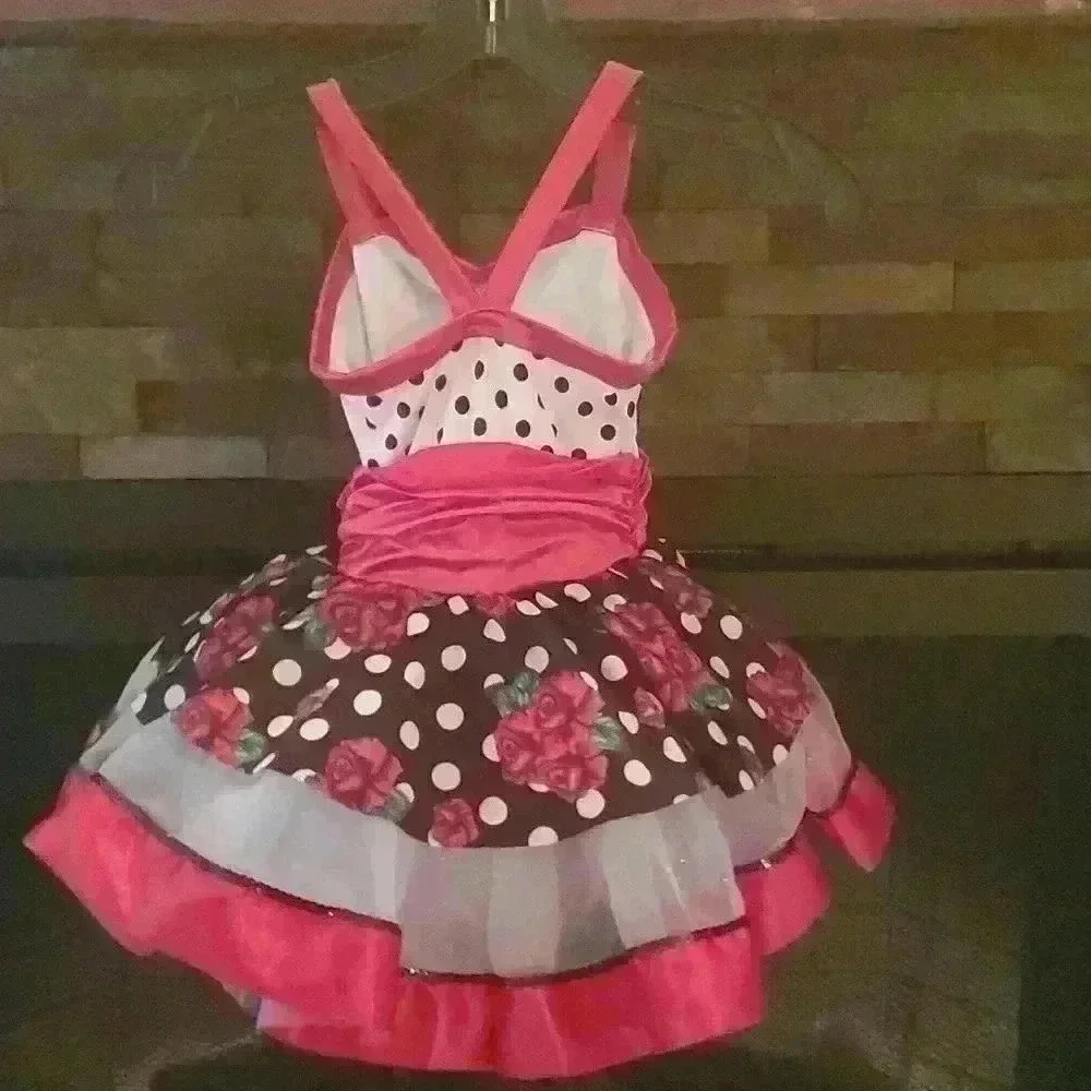 Polka dot Rose costume - Picture 2 of 2